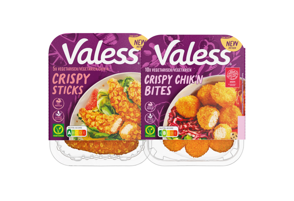 Valess crispy bites et crispy sticks